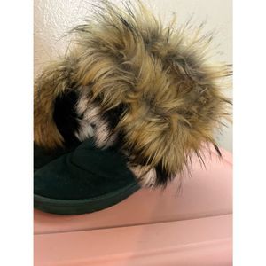 Fuzzy boots